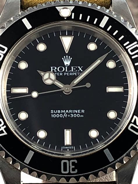 rolex submariner swiss only dial